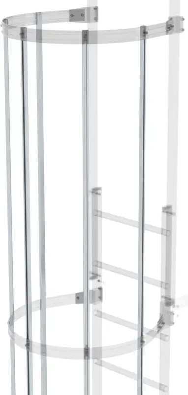Top-Seller Günzburger Rückenschutzstrebe Alu blank