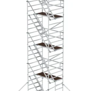Treppengerüst Günzburger 1,80 x 1,35 m - AH 10,35 m Top-Preis