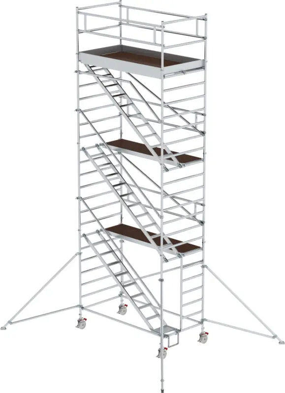 Treppengerüst Günzburger 2,45 x 1,35 m - AH 8,35 m Kracherpreis