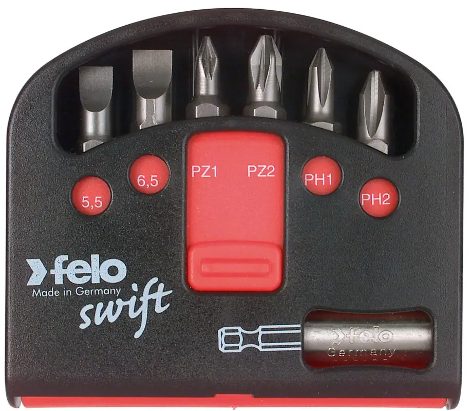 Highlight Felo swift Bit-Box 7-teilig Industrie Universal SL PZ PH
