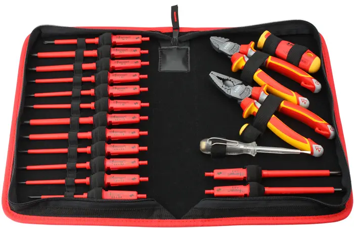 Felo Schraubendreher Werkzeugtasche 19-teilig E-smart VDE 063 SL PH PZ T H Z Mega-Angebot
