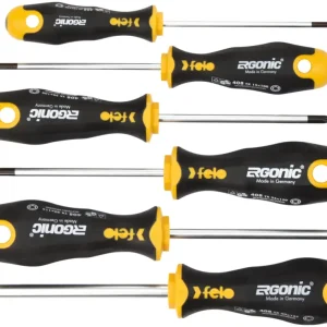 Preis Gesenkt Felo Schraubendreher Satz 6-teilig ERGONIC 408 Torx T 10 - T 40