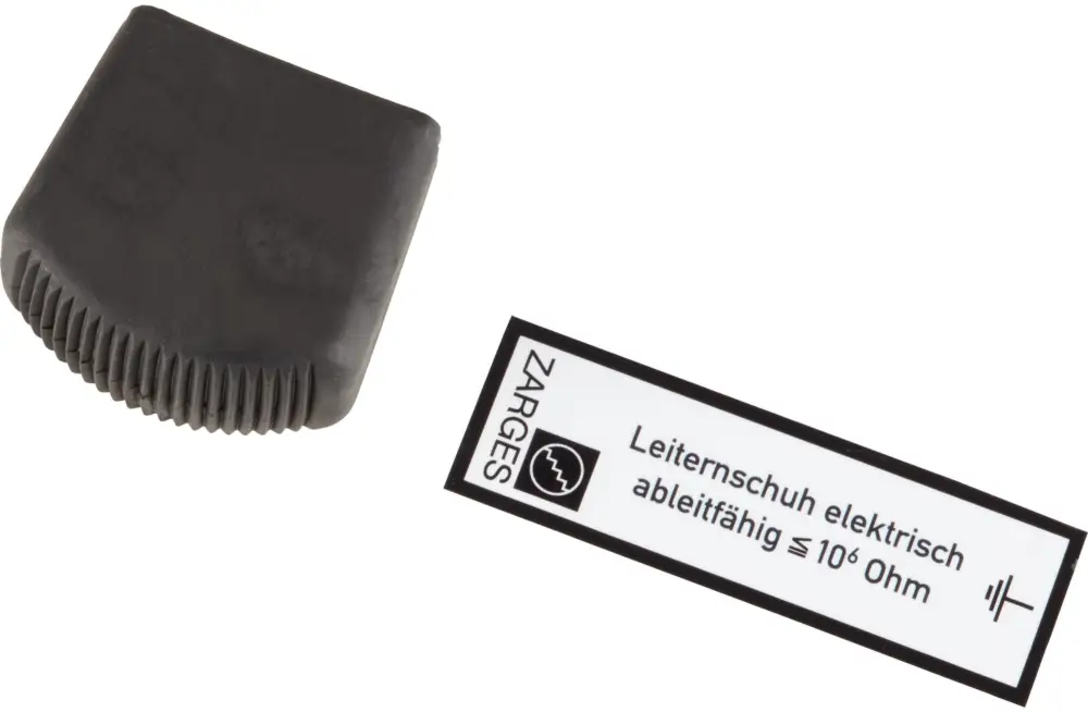 Neu ZARGES Leitern Außenschuh Sprossenleiter 85x25 mm - elektrisch ableitfähig