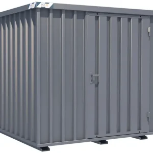 BOS Container Combination 3100 x 4200 x 2100 mm - 1-flügelige Tür auf 3 m Seite Abverkauf