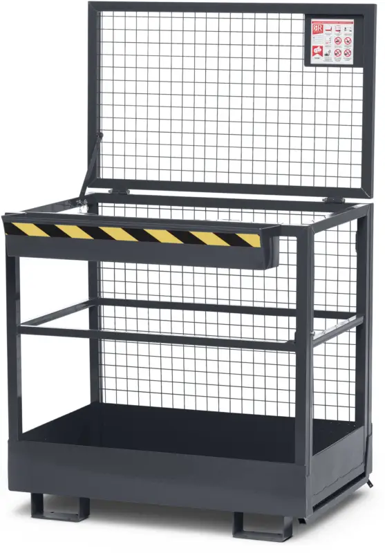 Markenprodukt RR Industrietechnik Arbeitskorb RAK - RAL 7016