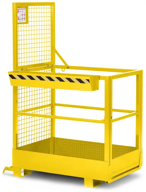 RR Industrietechnik Arbeitskorb RAK-slim - RAL 1023 Nur Heute