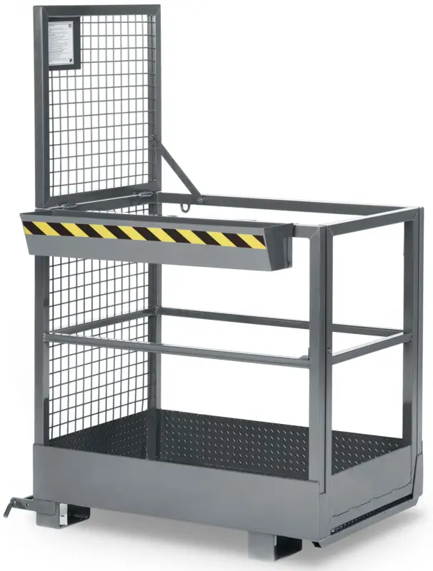 RR Industrietechnik Arbeitskorb RAK-slim - RAL 7005 Beliebt