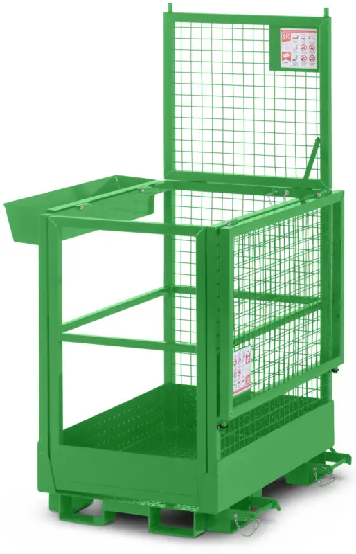 RR Industrietechnik Arbeitskorb RAK-duo - RAL 6018 Neu