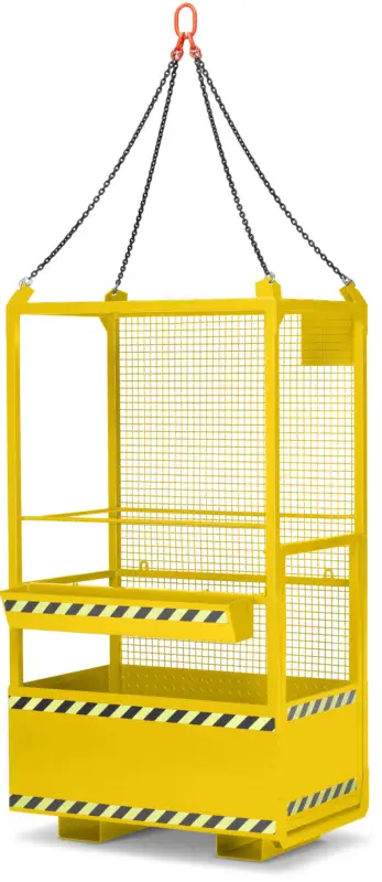 Preiswert RR Industrietechnik Arbeitskorb RAK-kranbar - RAL 1023