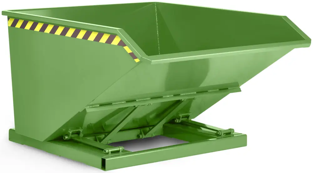 RR Industrietechnik Muldenkipper RTK-150 - RAL 6011 Direkt Vom Hersteller