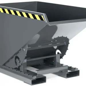 Zertifiziert RR Industrietechnik Abrollkipper RAM-60 - RAL 7005
