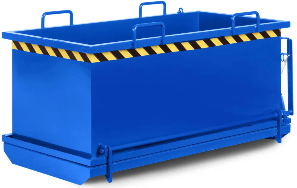 Preisreduziert RR Industrietechnik Klappbodenbehälter RKB-75 - RAL 5010