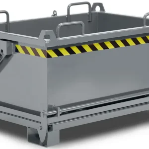 Markenprodukt RR Industrietechnik Klappbodenbehälter RBB-200 - RAL 7005
