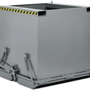 Versand Am Gleichen Tag RR Industrietechnik Klappbodenbehälter RKC-200 - RAL 7005