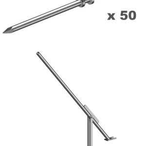 Wochenendangebot Layher Erdnagel Set hawego PLUS - 50 Stück