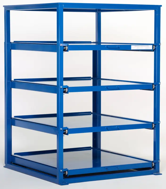 Begrenztes Angebot RR Industrietechnik Schubfach-Schwerlastregal RGA-50 - RAL 5010