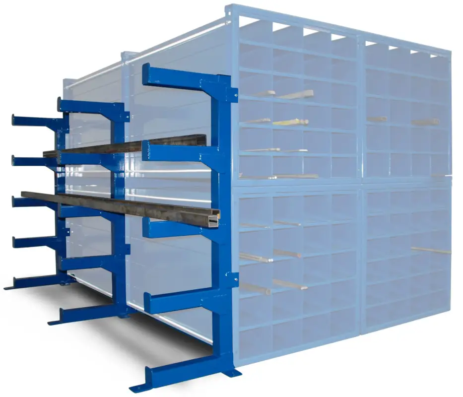 Super-Preis RR Industrietechnik Kragarmregal RWK 1-3 für Wabenregal 3000