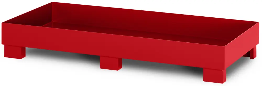 RR Industrietechnik Auffangwanne Stahl RWO-3 - RAL 3000 Ausverkauf