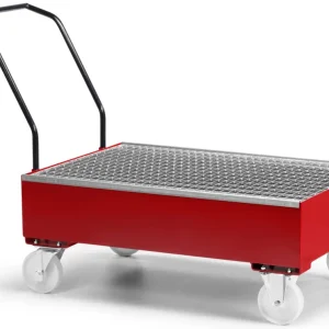 Jetzt Bestellen RR Industrietechnik Auffangwanne Stahl RFW-2 fahrbar - RAL 3000