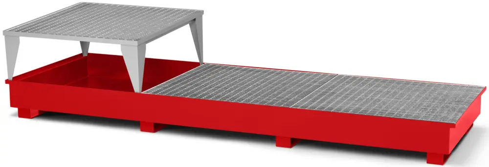 RR Industrietechnik Auffangwanne Stahl RTC-31 - RAL 3000 Nur Für Kurze Zeit