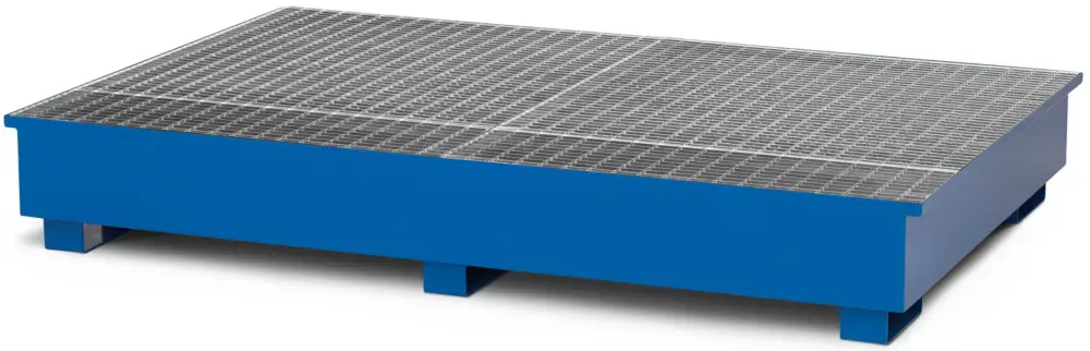 RR Industrietechnik Auffangwanne Stahl mit Abfüllbereich RTA-2 - RAL 5010 Günstig