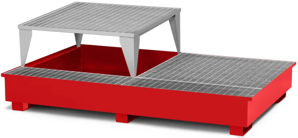 Nur Für Kurze Zeit RR Industrietechnik Auffangwanne Stahl mit Abfüllbereich RTA-21 - RAL 3000