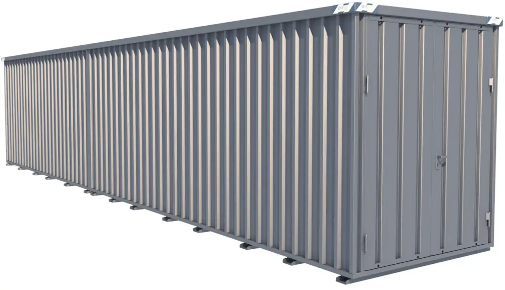 Zertifiziert BOS Container Combination 11200 x 2100 x 2445 mm - 2-flügelige Tür auf 2 m Seite