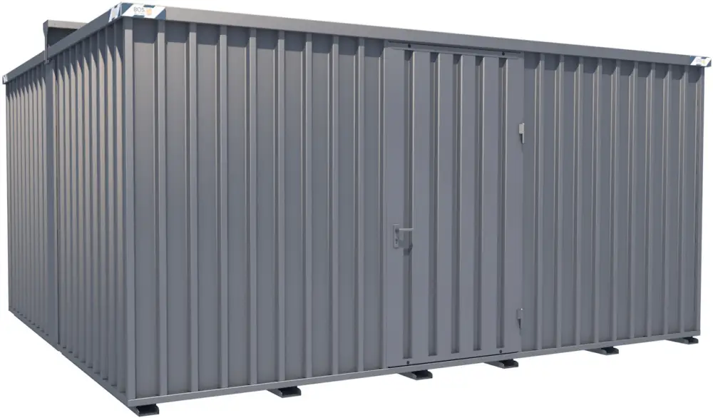 BOS Container Combination 5100 x 4330 x 2660 mm - 1-flügelige Tür auf 5 m Seite Finale Aktion