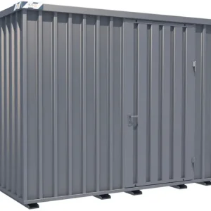 BOS Container Combination 4100 x 4200 x 2445 mm - 1-flügelige Tür auf 4 m Seite Schnäppchen