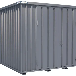 Schnäppchen BOS Container Combination 3100 x 4200 x 2445 mm - 2-flügelige Tür auf 3 m Seite