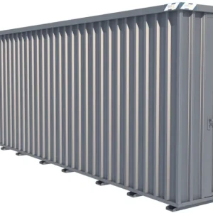 BOS Lagercontainer 12200 x 2300 x 2445 mm - 1-flügelige Tür auf 2,3 m Seite Solange Der Vorrat Reicht