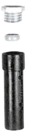 Schake Bodenhülse für Ø 60 mm Rohrpfosten - 300 mm Aktuell