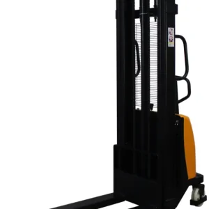 qteck Hochhubwagen semi-elektrisch 1,5 t - Gabellänge 1150 mm - Hubhöhe 3000 mm Schnäppchen