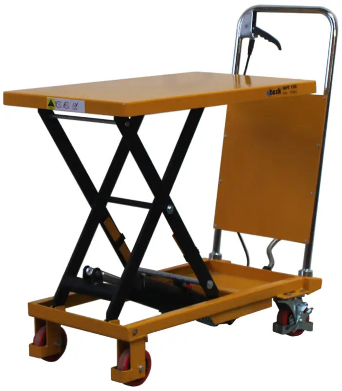 Wochenendangebot qteck Hubtisch SHT150 - Plattform 740 x 450 mm - Hubhöhe 700 mm