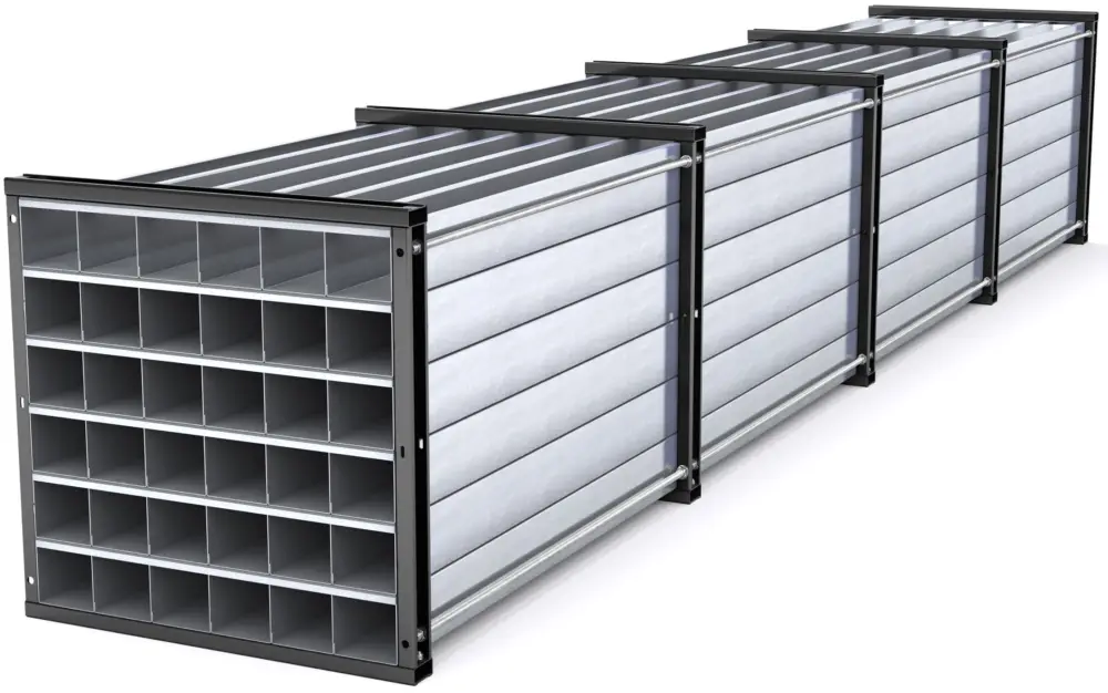 RR Industrietechnik Wabenregal RWR 36-6 - RAL 2004 Direkt Vom Hersteller