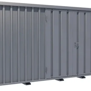 Schnäppchen BOS Container Combination 5100 x 4330 x 2315 mm - 2-flügelige Tür auf 5 m Seite