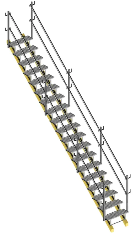 Layher Bautreppe modular 19 Stufen - 800 mm breit Sale