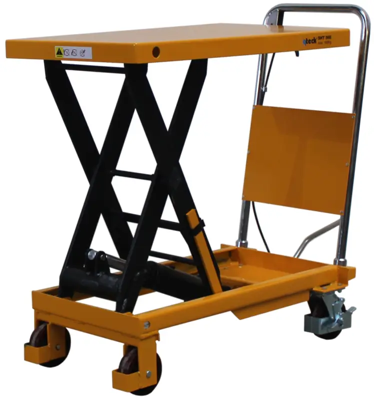 qteck Hubtisch SHT500 - Plattform 855 x 500 mm - Hubhöhe 900 mm Meistverkauft