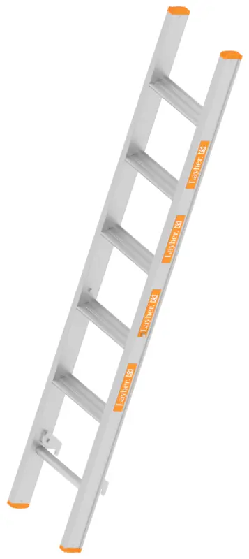 Layher Oberleiter Allzweckleiter Alu 6 Stufen Preisknaller