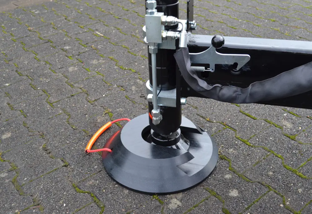 Top-Preis LuxTek Stecktellerplatte Performance black Ø 600 x 80 mm