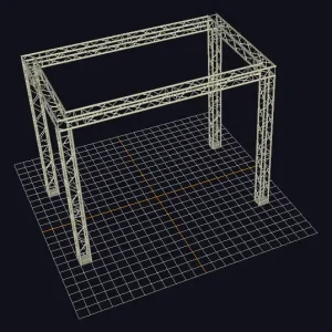 Global Truss Traversensystem F34 - Traversenkäfig 5 x 3 m Top-Angebot