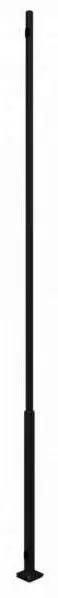Schake Lampenmast Stahl tiefschwarz 6,00 m Saisonangebot