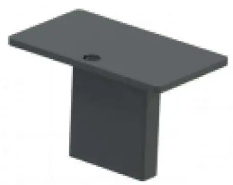 Preis Gesenkt Schake Bodenhülse Abdeckkappe Stahl verzinkt - für Flachstahlanlehnbügel 80 x 20 mm