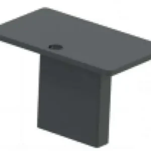 Billig Schake Bodenhülse Abdeckkappe Stahl dunkelgrau - für Flachstahlanlehnbügel 80 x 20 mm