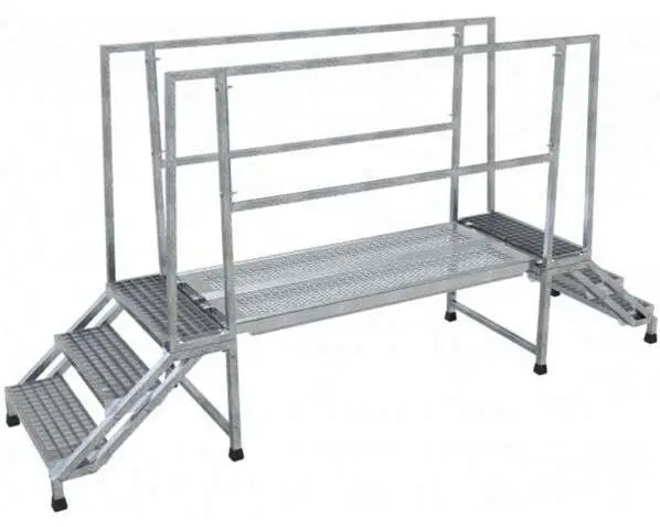 Top-Preis Schake Steigtritt Set - Arbeitsplattform 2,50 m