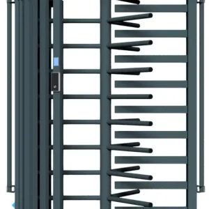 Sofort Bestellen Schake Vector V-Turnstile-Compact tiefschwarz - elektromechanisch - lokale beidseitige Zutrittskontrolle - Bauzaunmodul