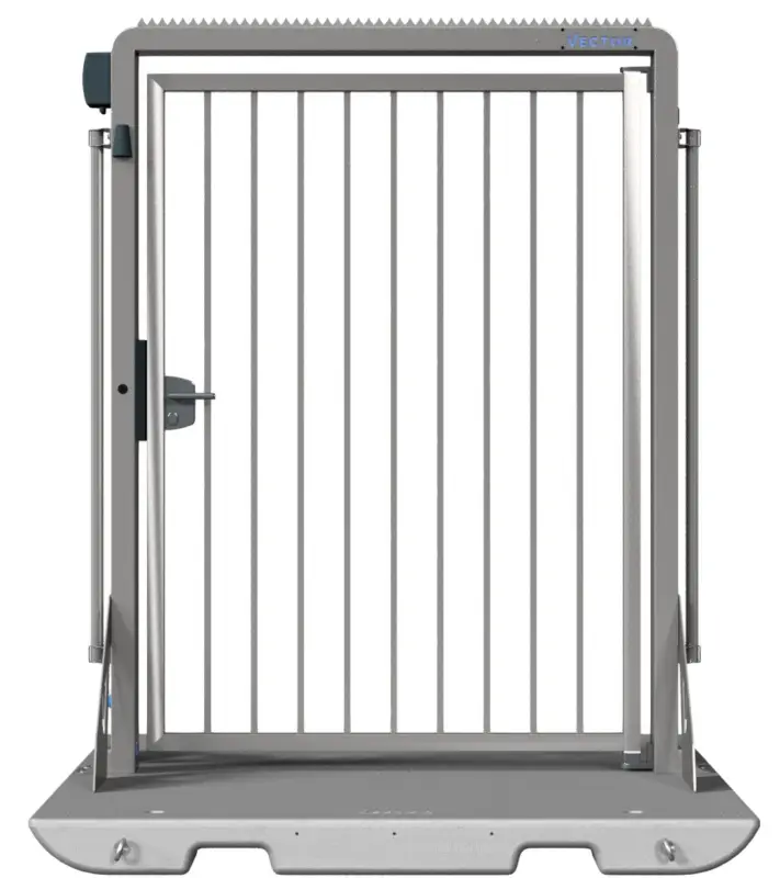 Sichere Zahlung Schake Vector V-Door verzinkt - Klinke - Bauzaunmodul
