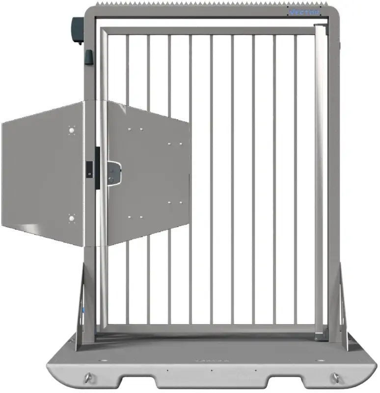 Neu Schake Vector V-Door verzinkt - Knauf - lokale einseitige Zutrittskontrolle