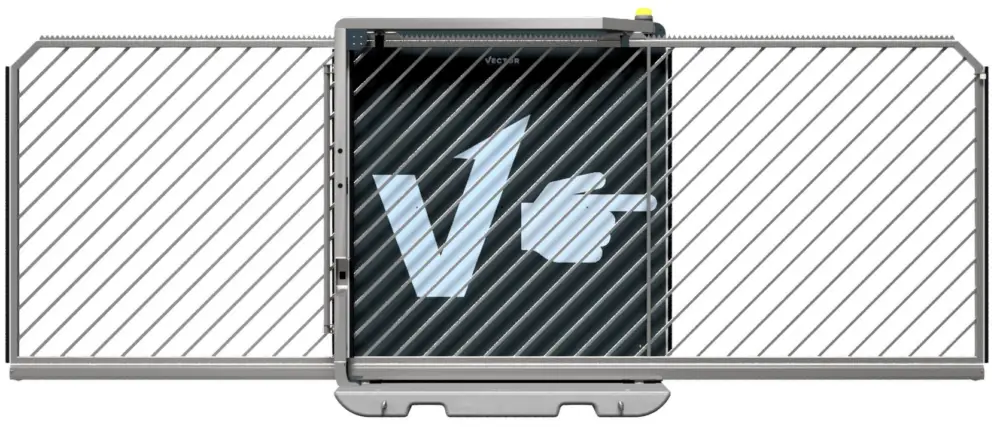 Schake Vector V-Gate-Simple verzinkt - Laserscanner - Bauzaunmodul Bestseller