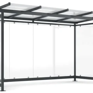 WSM Überdachung Dresden - D4 a a Fertig montiert - RAL 7016 Meistverkauft